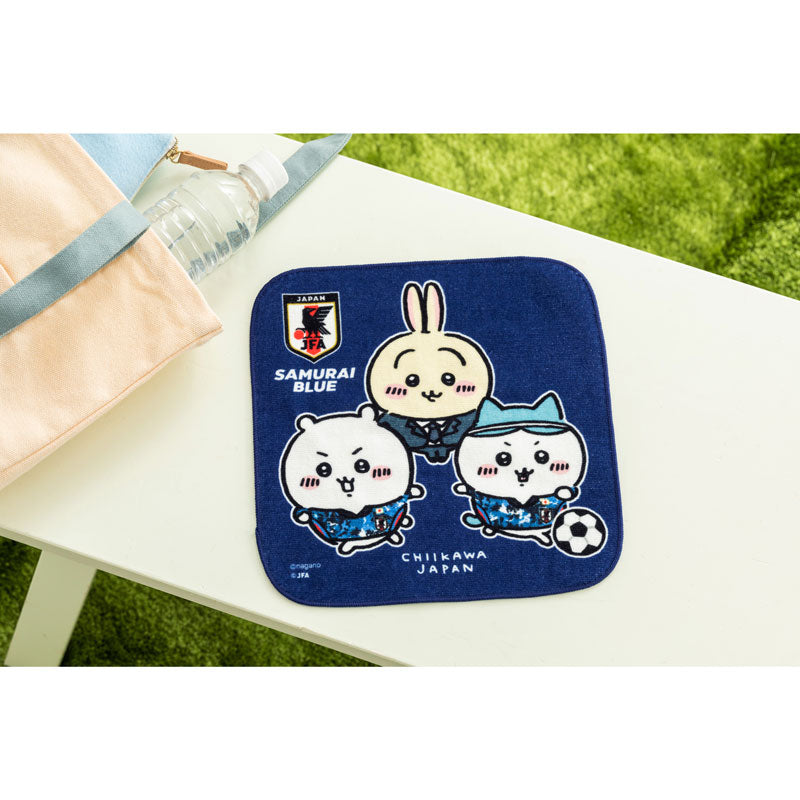 Chiikawa Large Hand Towel Japan National Soccer Team Version