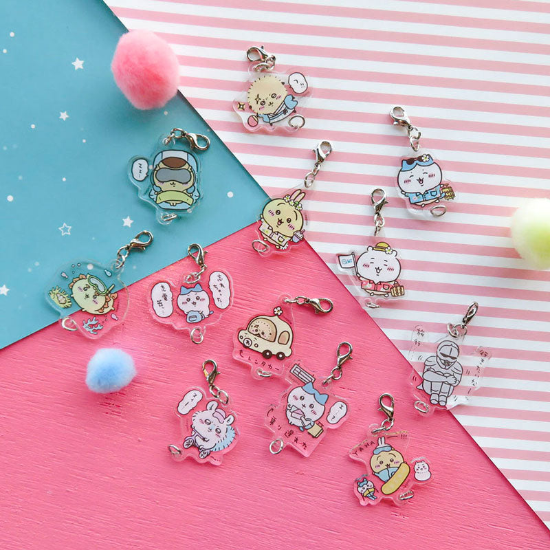 吉伊卡哇 連結壓克力吊飾收藏 吉伊卡哇觀光（全12種）【單品】【每次結帳限購12個】