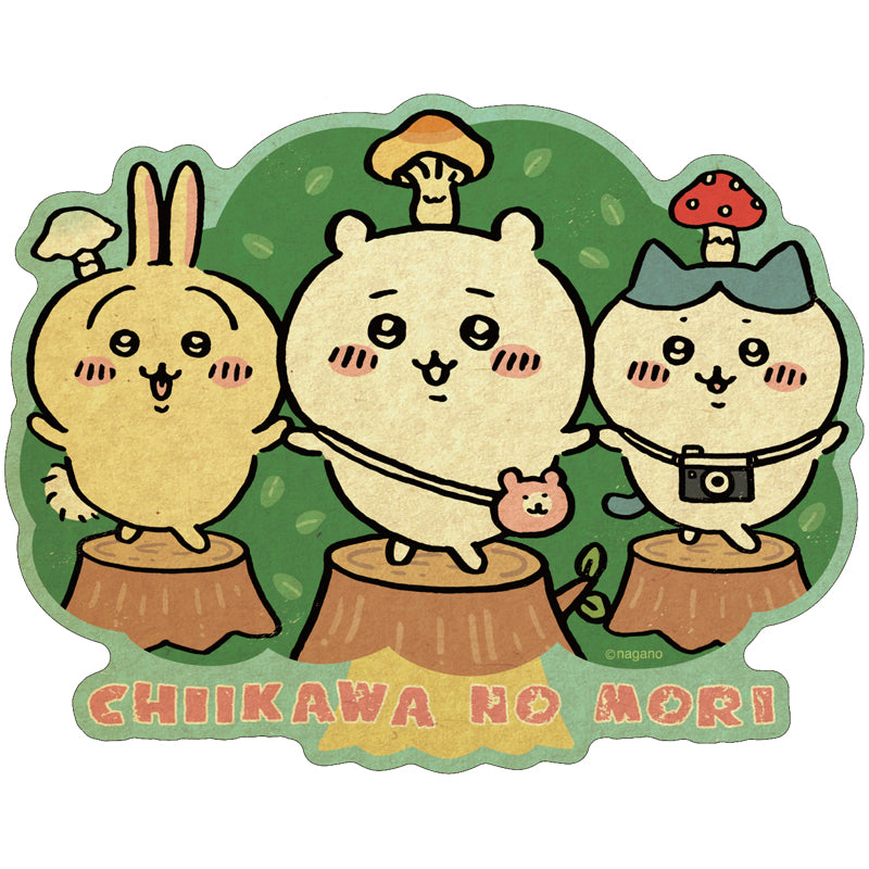 Chiikawa Travel Sticker (1) Chiikawa & Hachiware & Usagi