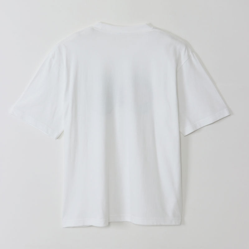 ちいかわ×サンリオキャラクターズ ビックTシャツ くりまんじゅう×ハンギョドン ホワイト