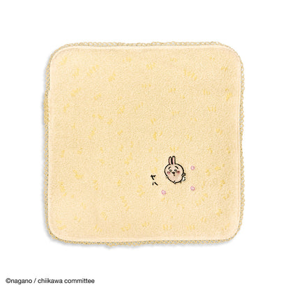 Chiikawa Towel Handkerchief (Grass Yellow)