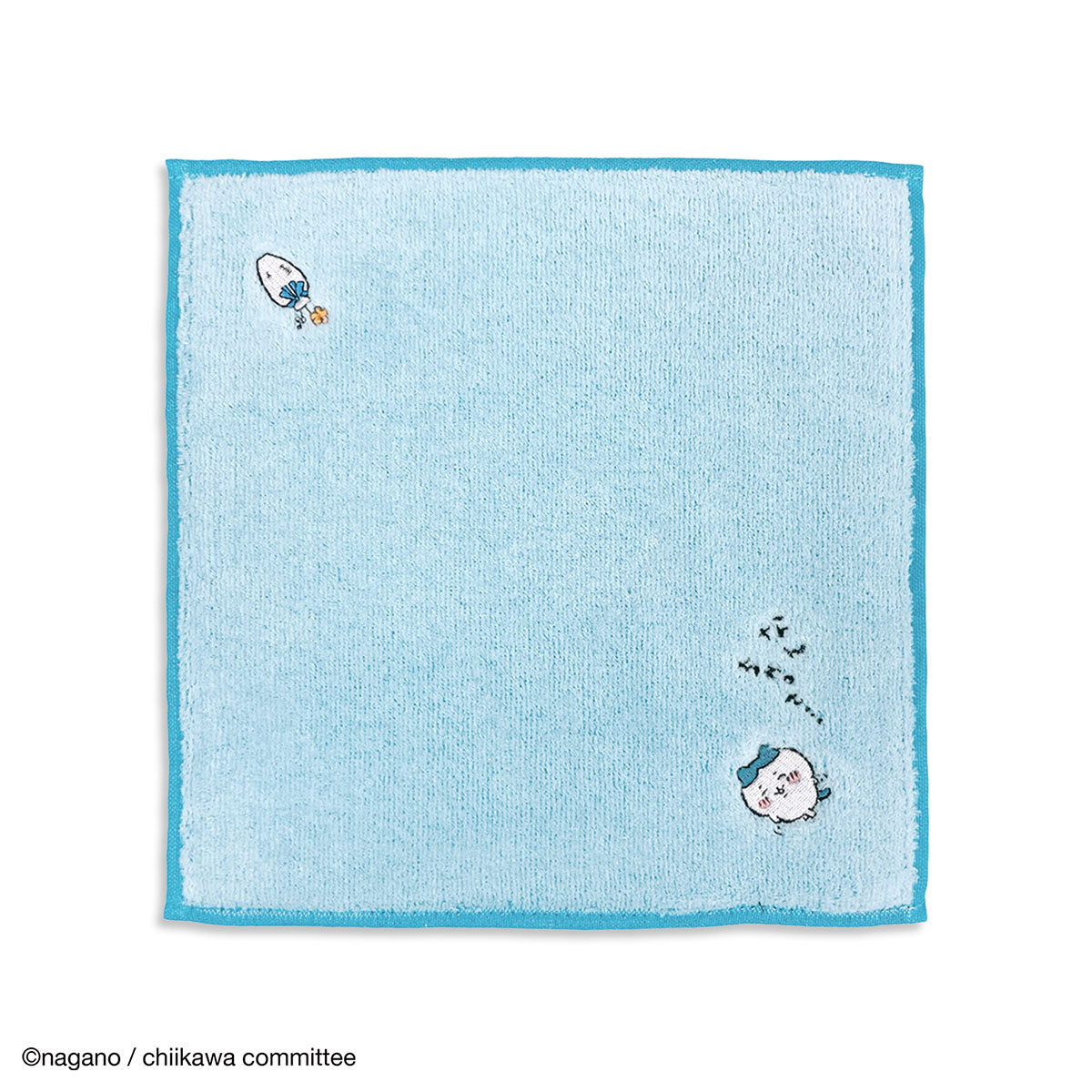 Chiikawa Mini Towel Handkerchief (Talk Blue)