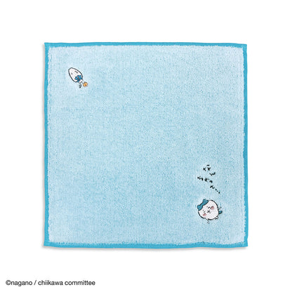 Chiikawa Mini Towel Handkerchief (Talk Blue)