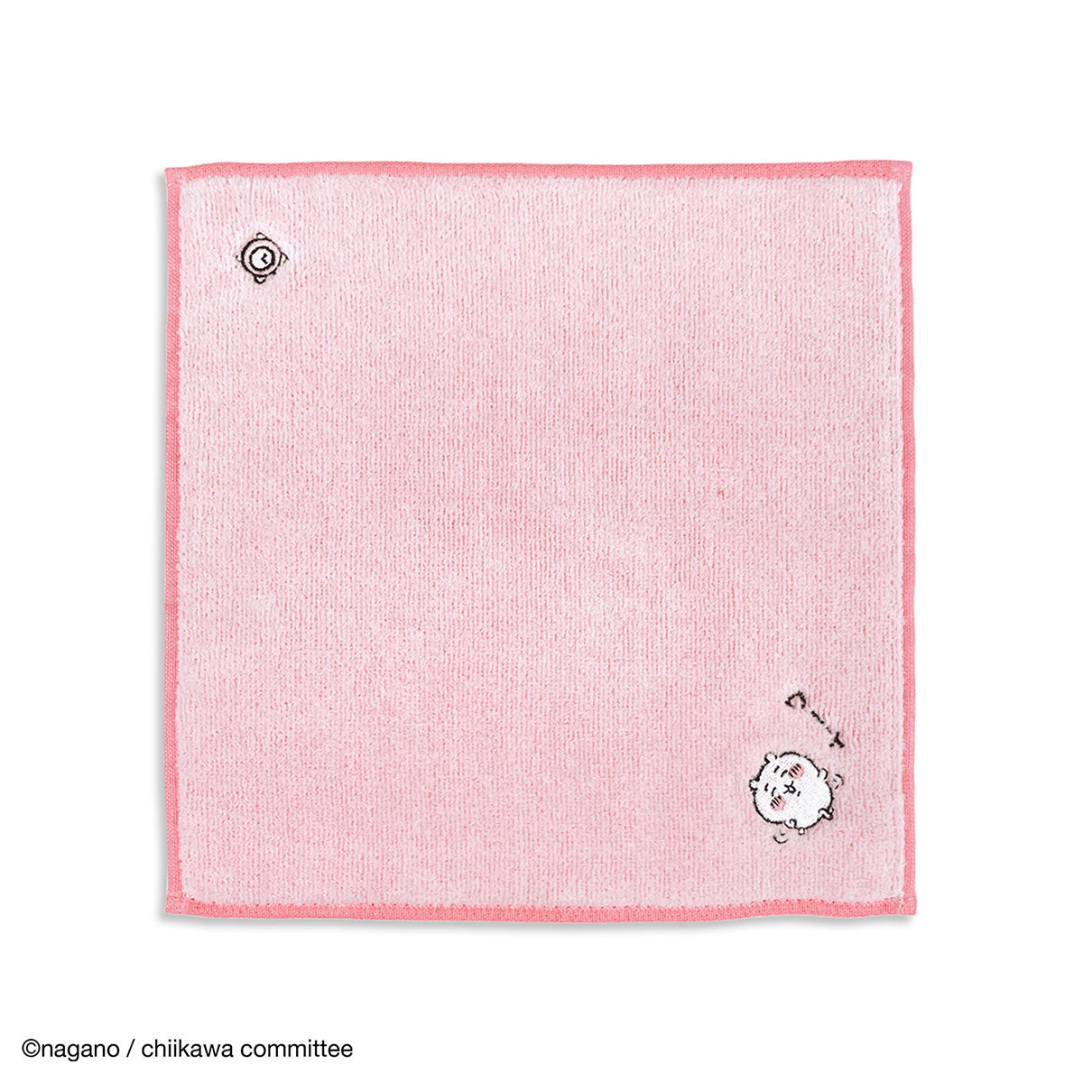 ちいかわ ミニタオルハンカチ（おはなし ピンク）