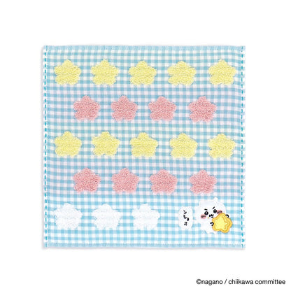 ちいかわ タオルハンカチ（スター ブルー）
