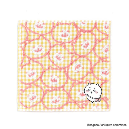 Chiikawa Towel Handkerchief (Pouch Yellow)