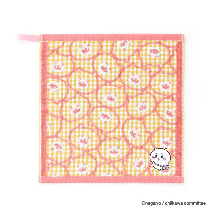 ちいかわ ウォッシュタオル（ポシェット イエロー）