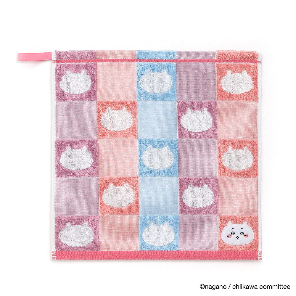 Chiikawa Wash Towel (Pattern Pink)