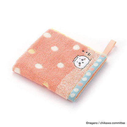 ちいかわ ウォッシュタオル（お風呂 ピンク）