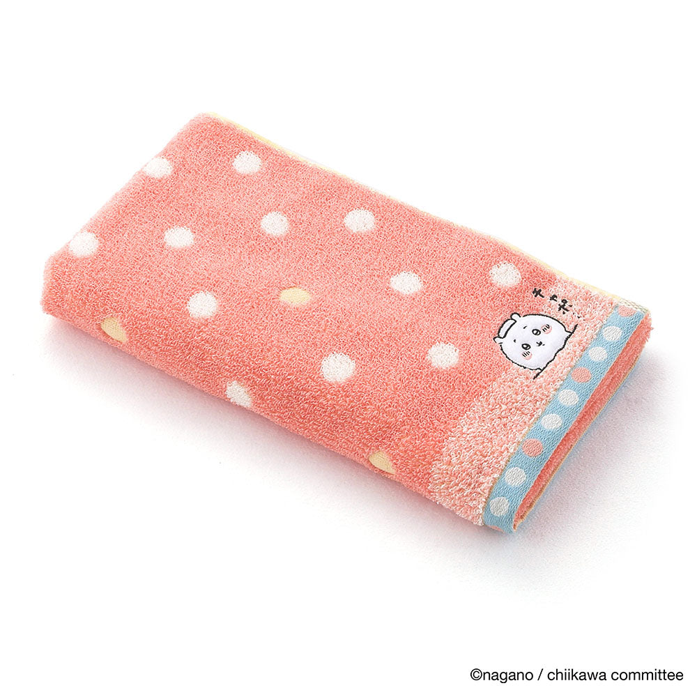 吉伊卡哇 小浴巾（浴室 粉色）