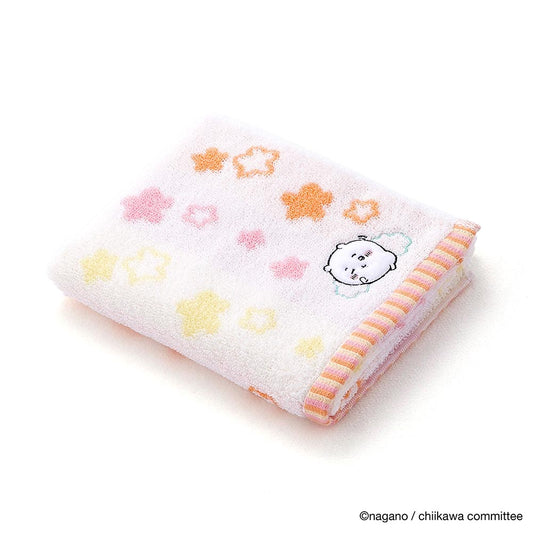 ちいかわ フェイスタオル（ポップスター オレンジ）