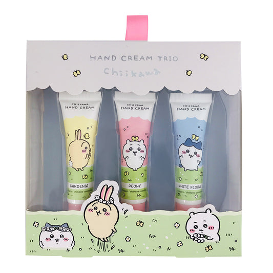 Chiikawa Hand Cream Trio (WHITE)