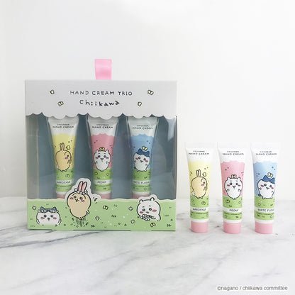 Chiikawa Hand Cream Trio (WHITE)