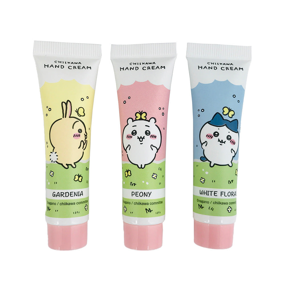 Chiikawa Hand Cream Trio (WHITE)