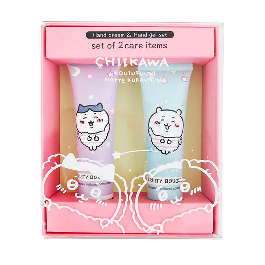 Chiikawa Hand Cream & Hand Gel Set (PINK)