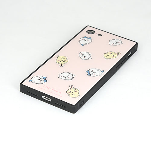 吉伊卡哇 方形玻璃手機殼（全圖案）適用iPhone SE（第3代/第2代）/8/7