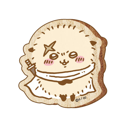 Chiikawa Wood Badge (Rakko)