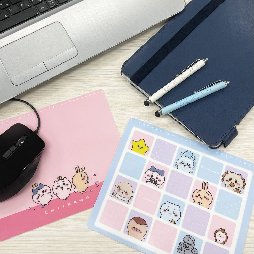 Chiikawa Antibacterial Mouse Pad (Pink)