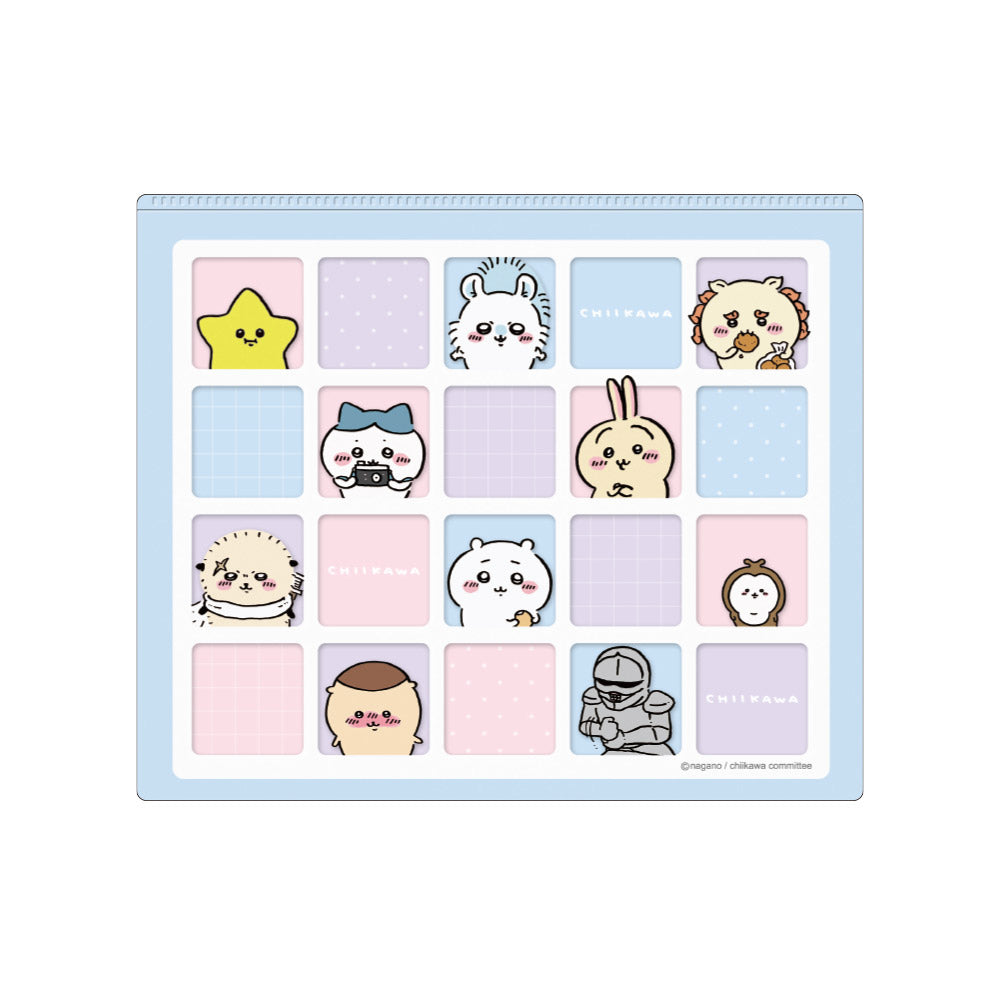 치이카와 클립형 항균 마우스패드 (블루)