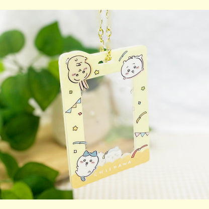 Chiikawa Card Frame Key ring (Celebration)