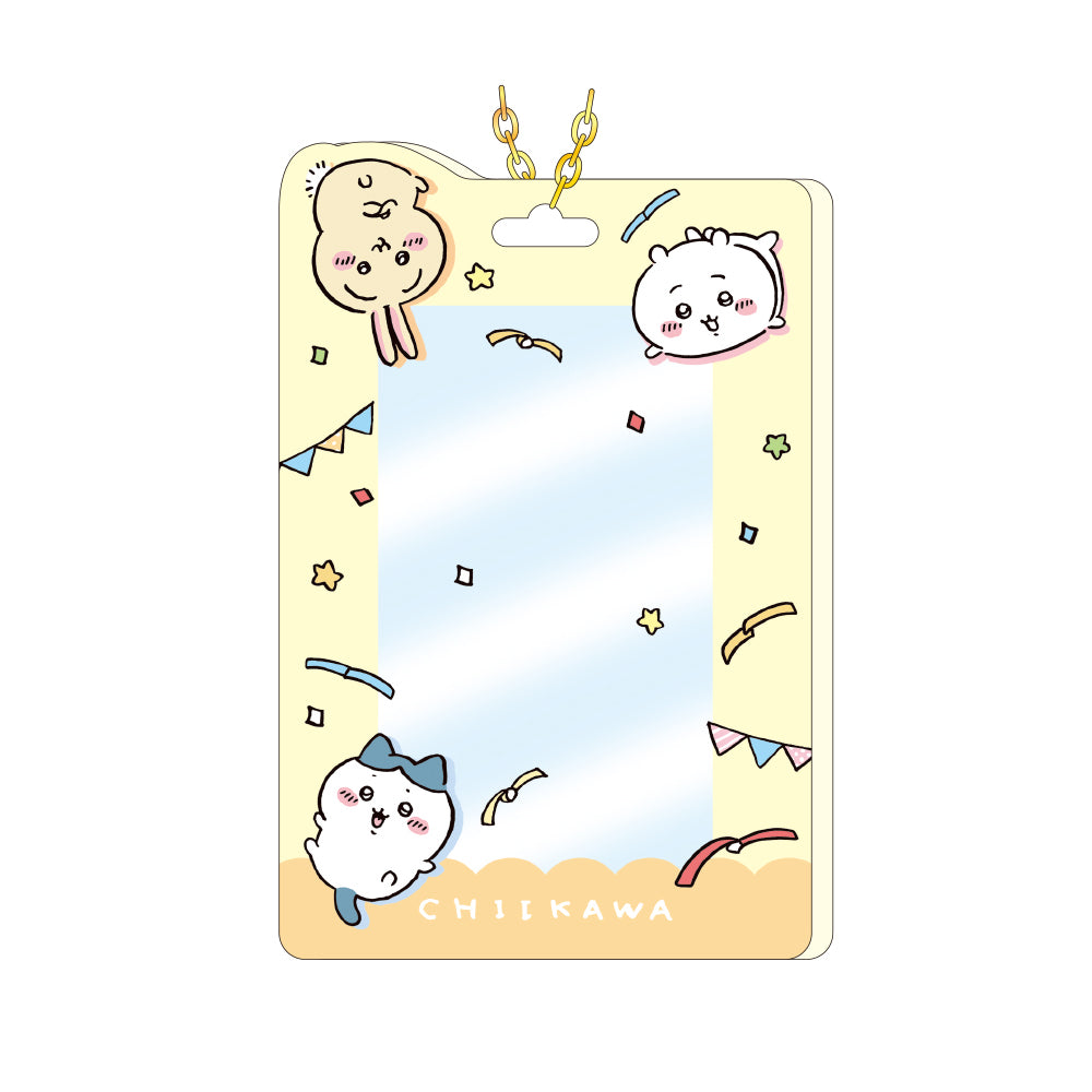 Chiikawa Card Frame Key ring (Celebration)