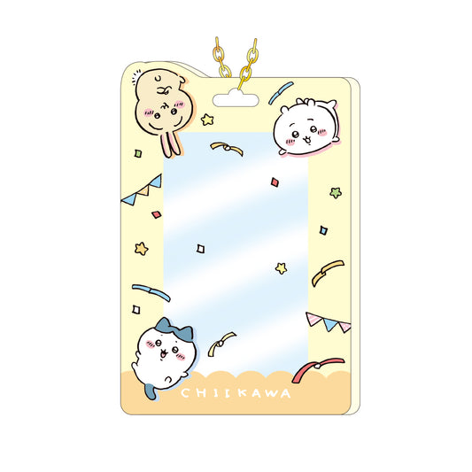 Chiikawa Card Frame Key ring (Celebration)