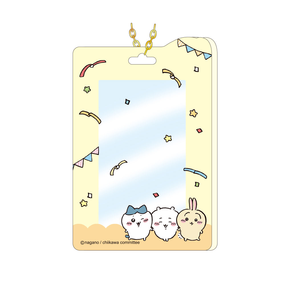 Chiikawa Card Frame Key ring (Celebration)
