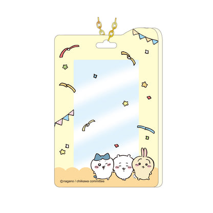 Chiikawa Card Frame Key ring (Celebration)