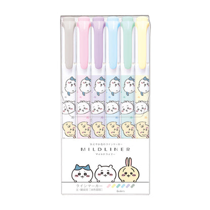 吉伊卡哇 Mildliner 6色套裝