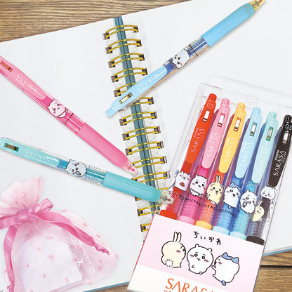 吉伊卡哇 SARASA圆珠笔6色套装
