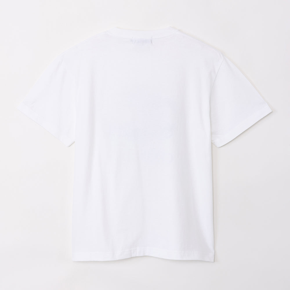 吉伊卡哇水族馆 T恤 Penguin YumYum 白色（附乌贼镜子）