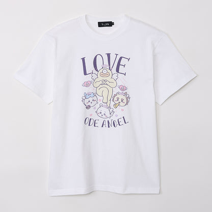 ちいかわ てんし♡あくま Tシャツ（ODE ANGELS ホワイト）