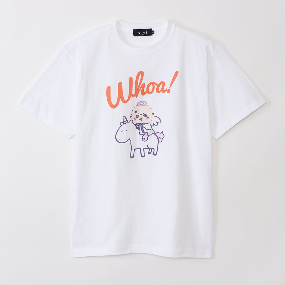 Chiikawa Angel & Demon T-shirt (Rakko & Steed White)