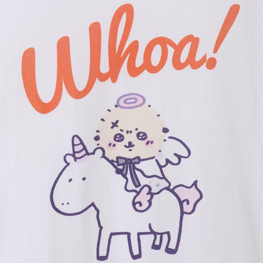 Chiikawa Angel & Demon T-shirt (Rakko & Steed White)