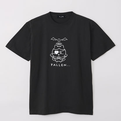 ちいかわ てんし♡あくま Tシャツ（堕天使なハチワレ スミ）