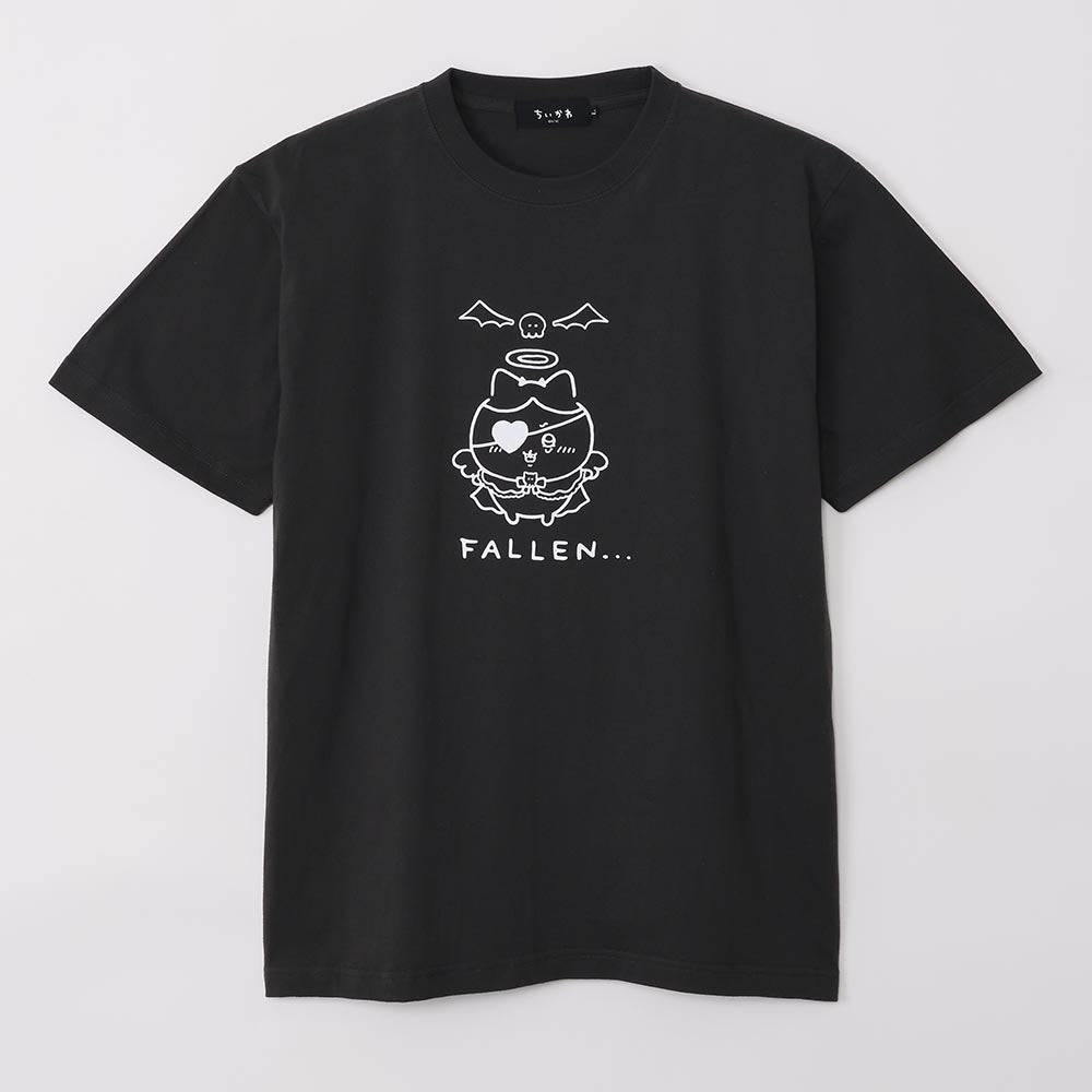 ちいかわ てんし♡あくま Tシャツ（堕天使なハチワレ スミ）