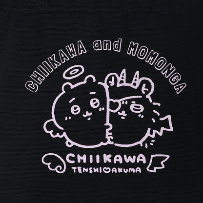 치이카와 천사 & 악마 런치 토트백 (치이카와 & 모몽가 블랙)