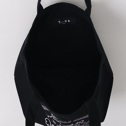 치이카와 천사 & 악마 런치 토트백 (치이카와 & 모몽가 블랙)