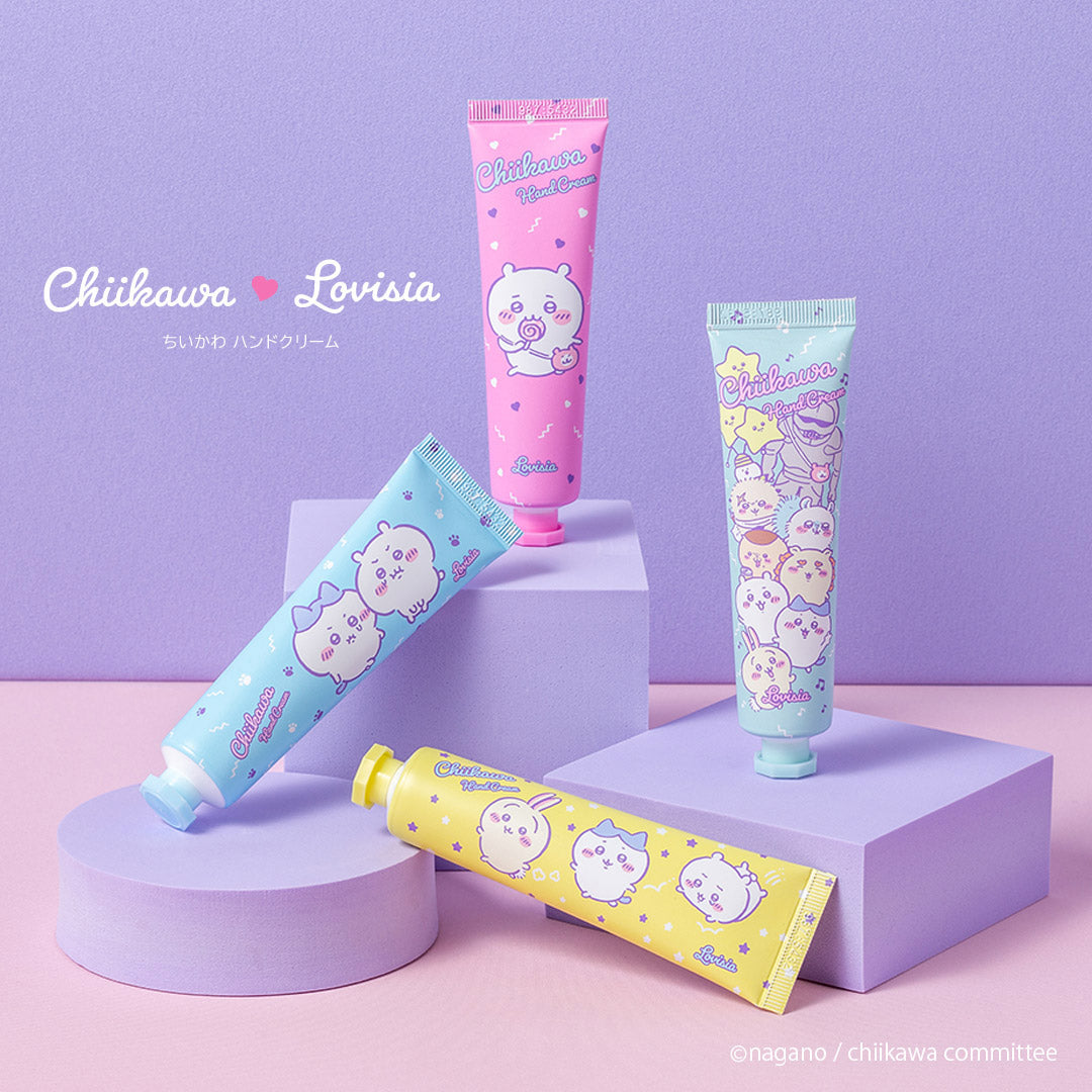 Chiikawa Lovisia Hand Cream (Chiikawa & Hachiware & Usagi)