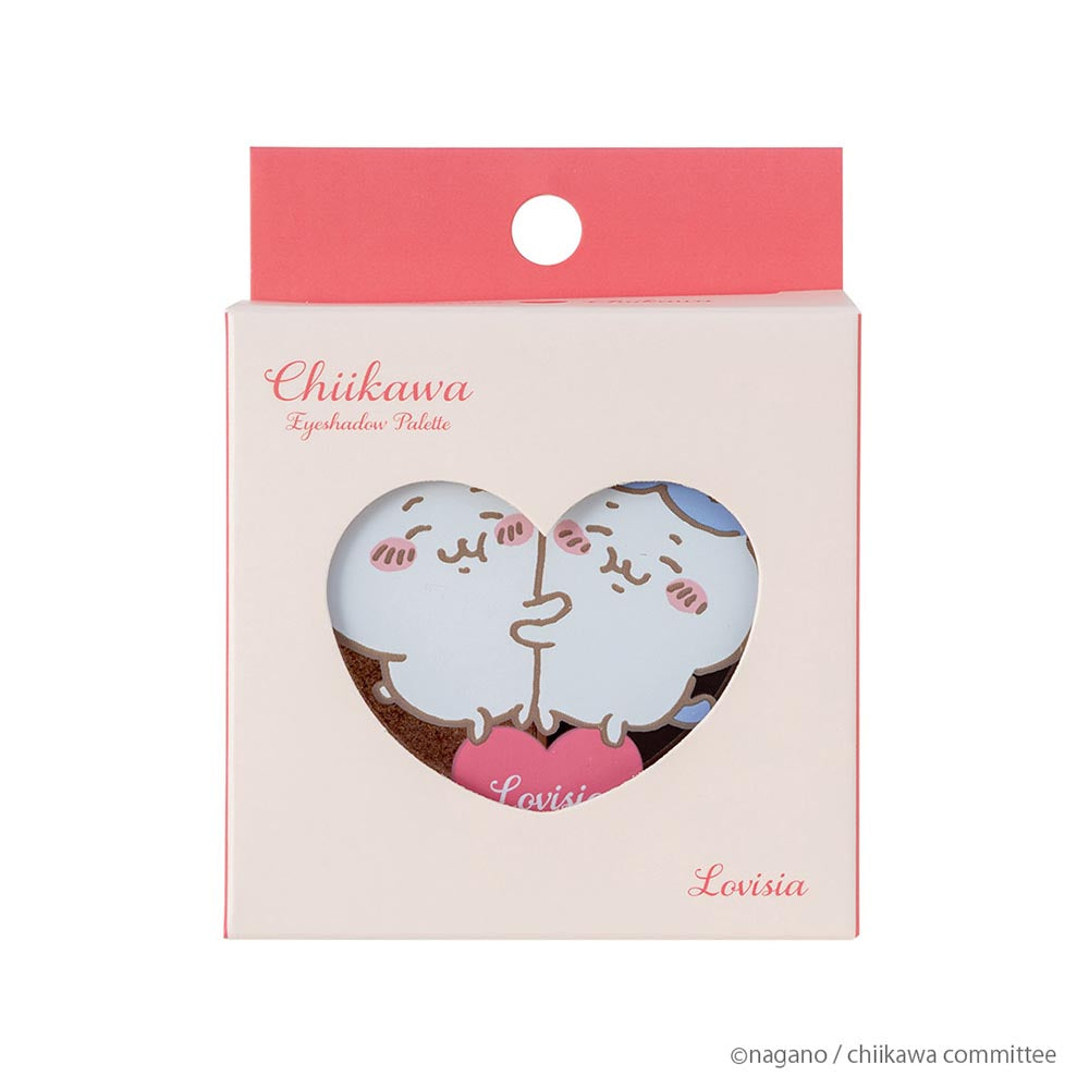 ちいかわ Lovisia アイシャドウパレット（ちいかわ＆ハチワレ）