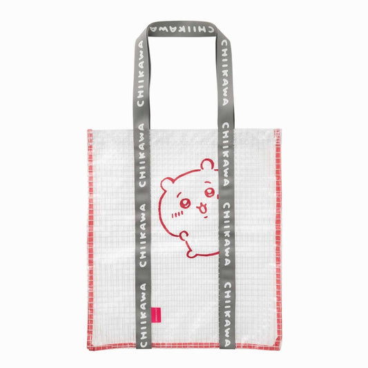 Chiikawa Clear Grid Vinyl Tote Bag