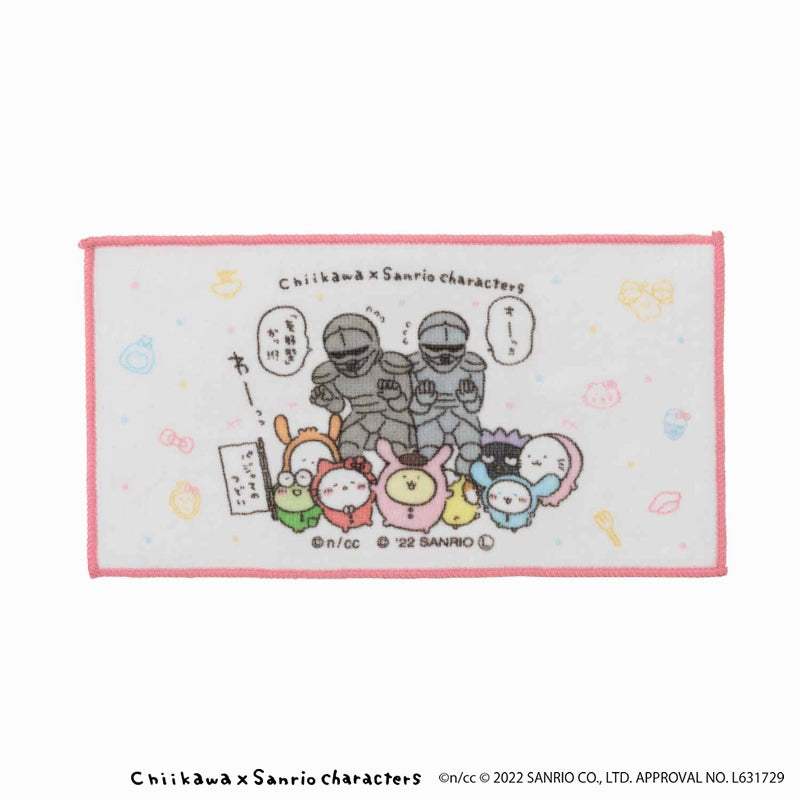 吉伊卡哇×三麗鷗角色 3片組手巾（集合）