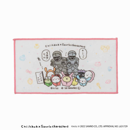 吉伊卡哇×三麗鷗角色 3片組手巾（集合）