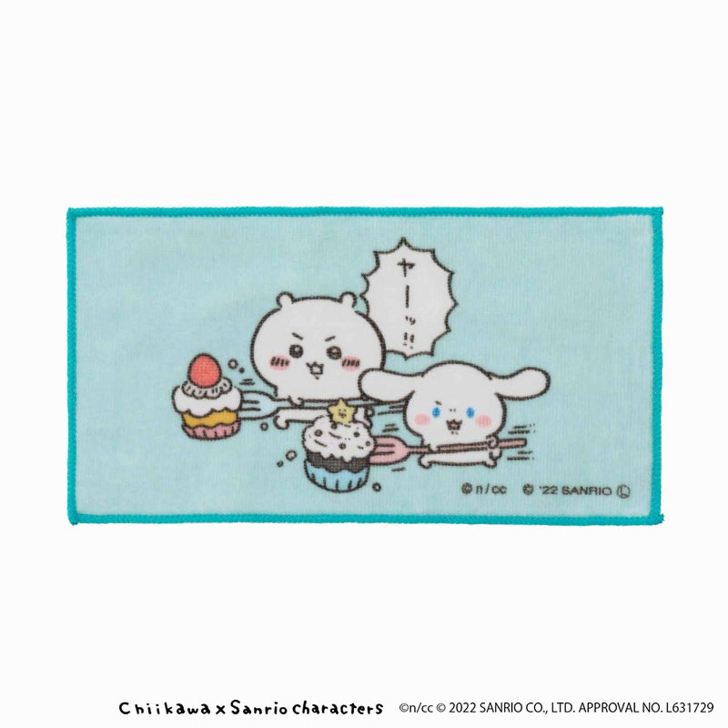 吉伊卡哇×三麗鷗角色 3片組手巾（集合）