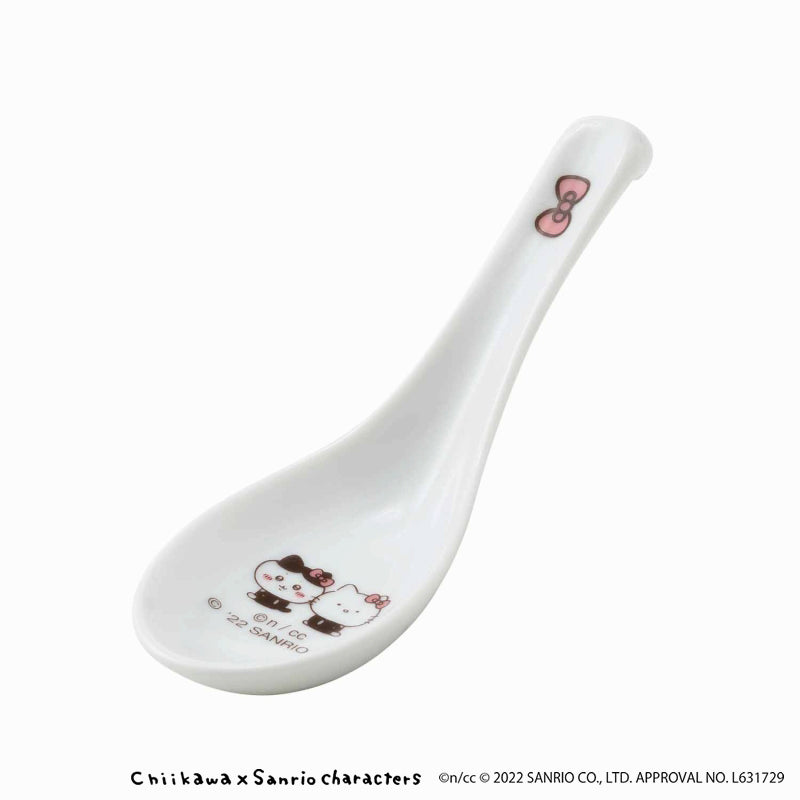 吉伊卡哇×三麗鷗角色 拉麵碗＆湯匙組