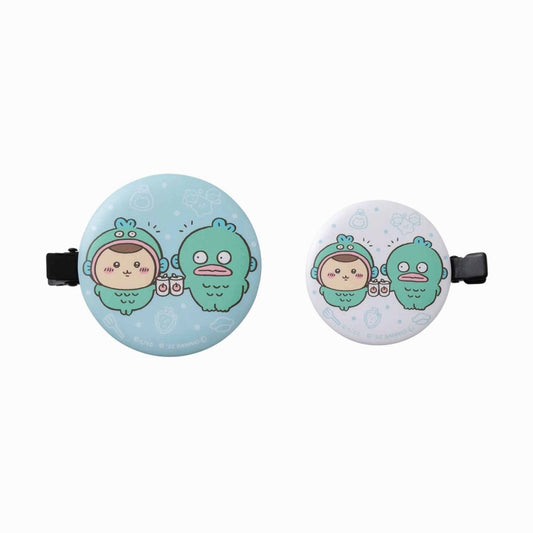 ちいかわ×サンリオキャラクターズ カンカン前髪クリップ（くりまんじゅう・ハンギョドン）