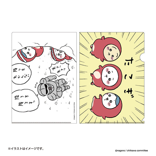 吉伊卡哇 透明文件夾（章魚）