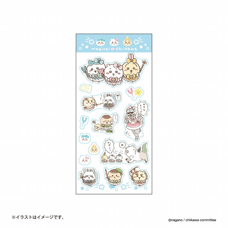 まじかるちいかわ クリアシール（ブルー）