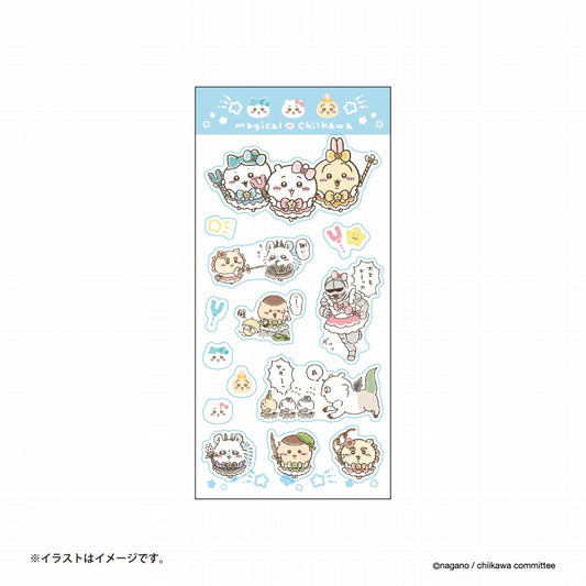 まじかるちいかわ クリアシール（ブルー）