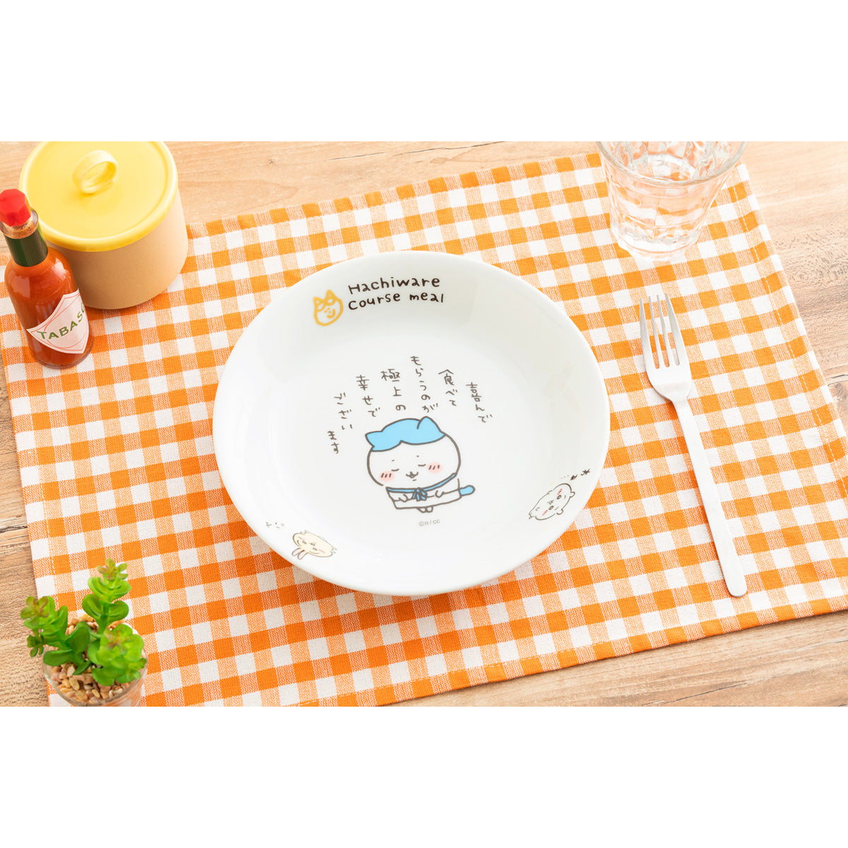 Chiikawa Hachiware’s Hospitality Pasta Plate